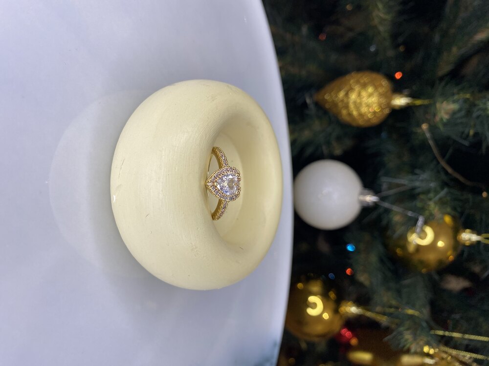 Gold love yüzük
