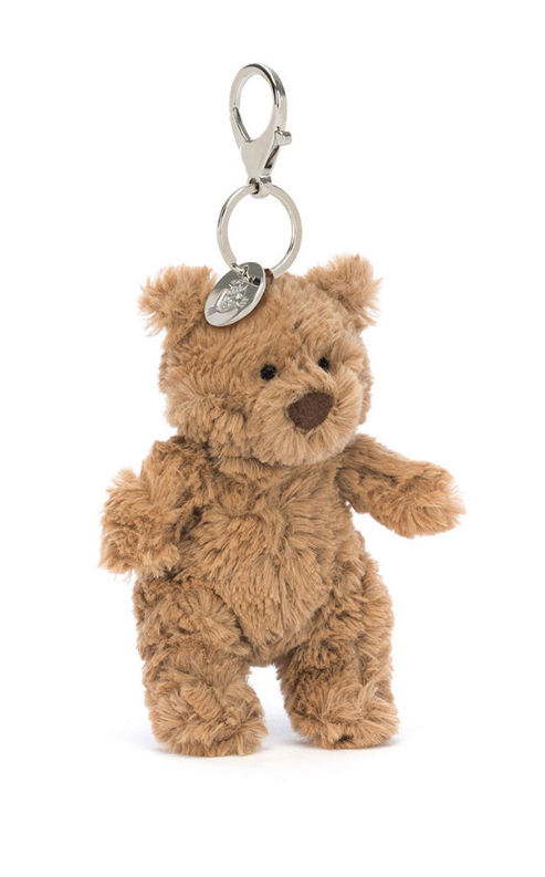 Jellycat Bartholomew Bear Bag Charm