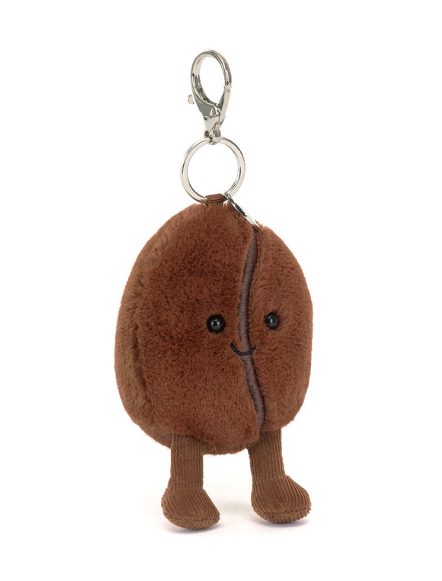 Jellycat Coffee Bean Bag Charm