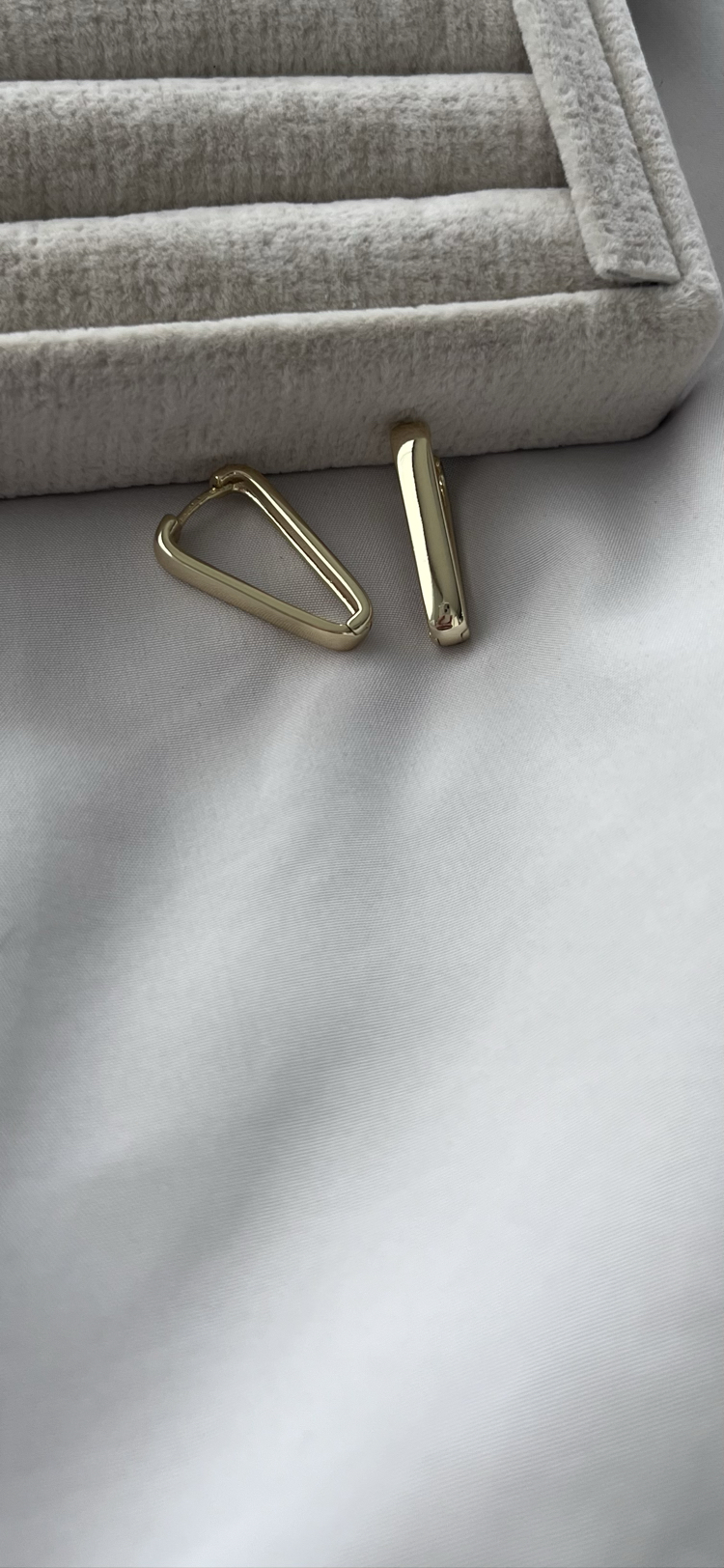 Premium Üçgen Küpe