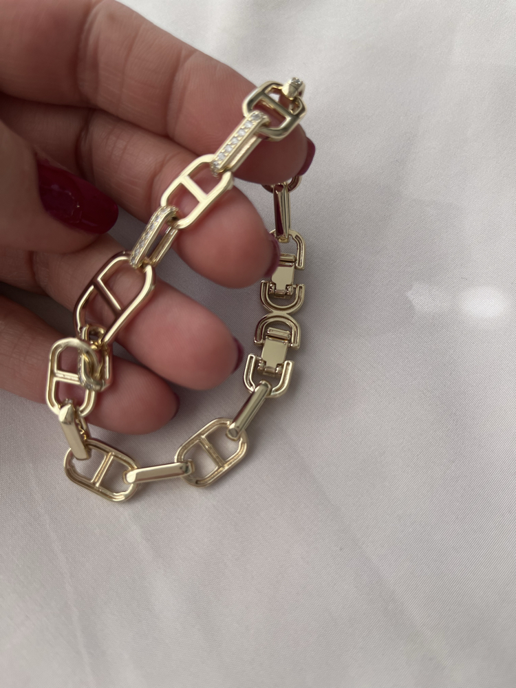 Oval Taşlı Bileklik