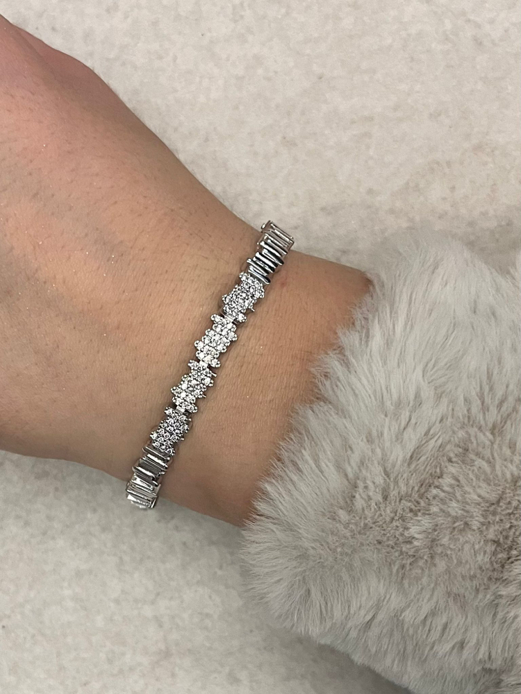 Silver Taşlı Bileklik