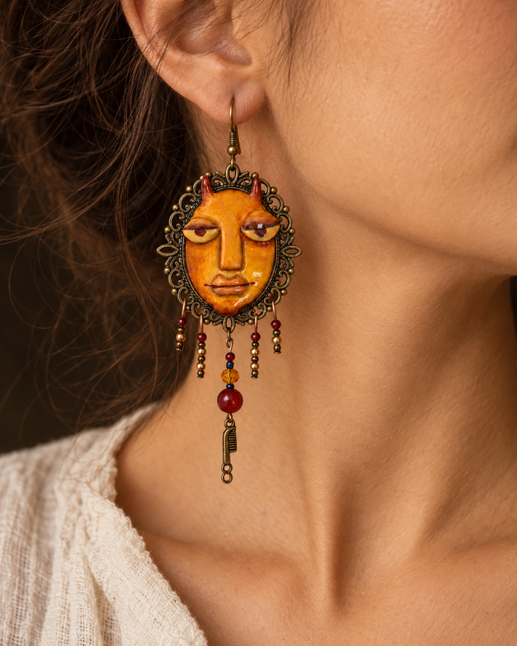 Shanooz Div Earrings (pair)