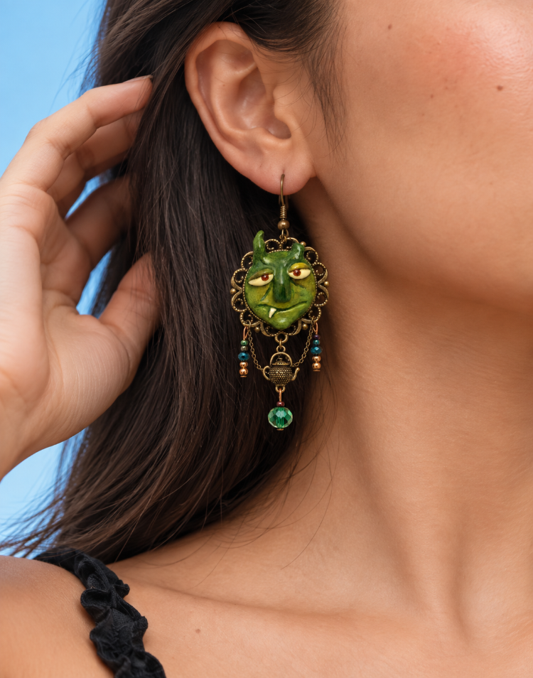 Verdamooz Div Earrings (pair)