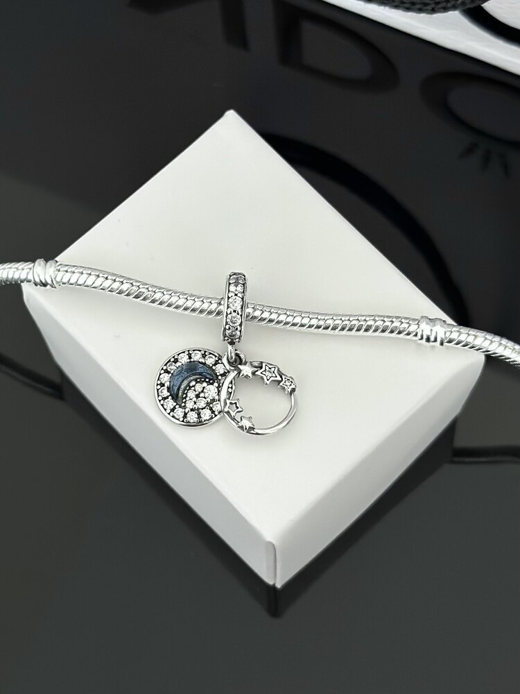 Hilal ve Yıldızlar Sallantılı Charm