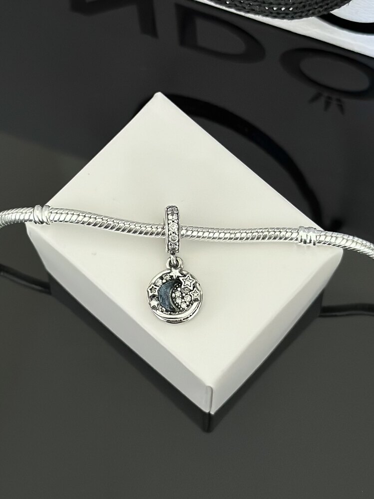 Hilal ve Yıldızlar Sallantılı Charm