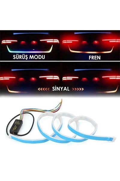 Bagaj altı 4 fonksiyonlu kayar led