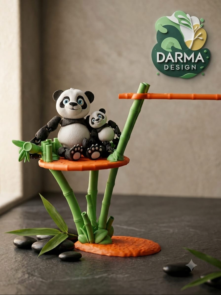 Panda Oyuncak Set