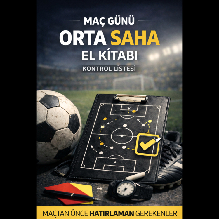 Maç Günü Orta Saha El Kitabı – PDF (Mini Rehber)