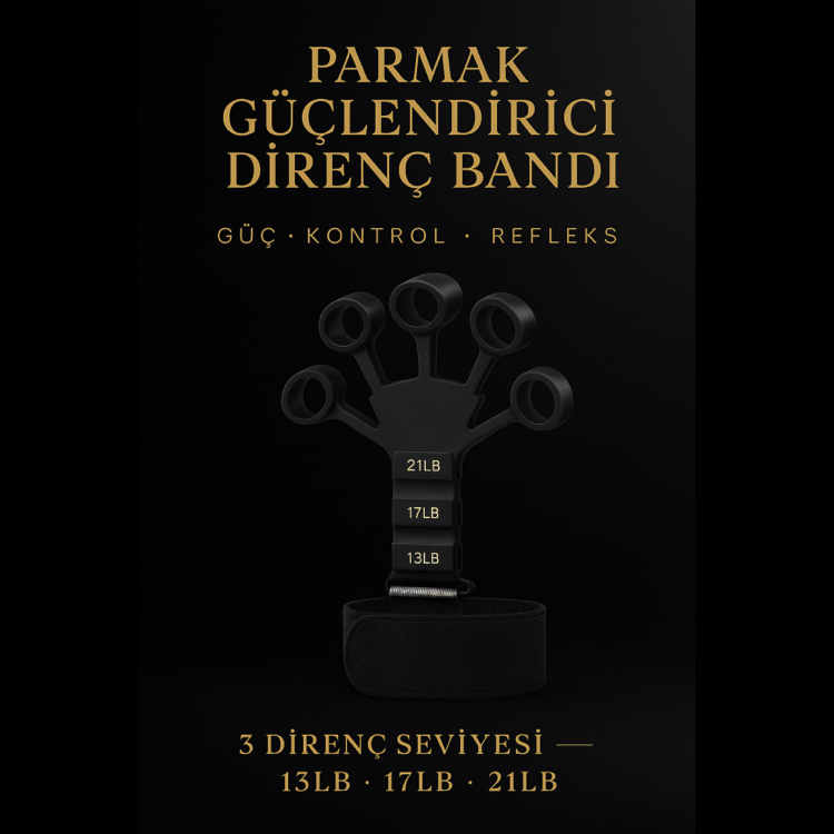 Parmak Güçlendirici Direnç Bandı