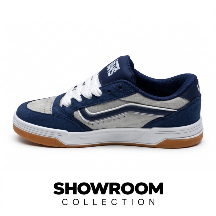 Vans Uptown Low Navy/Grey Gum