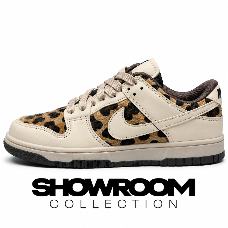 Nike Dunk Low (Khaki / Team Red / Baroque Brown)