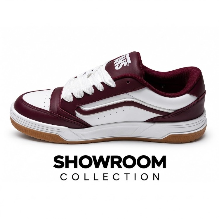 Vans Uptown Low Maroon/White Gum