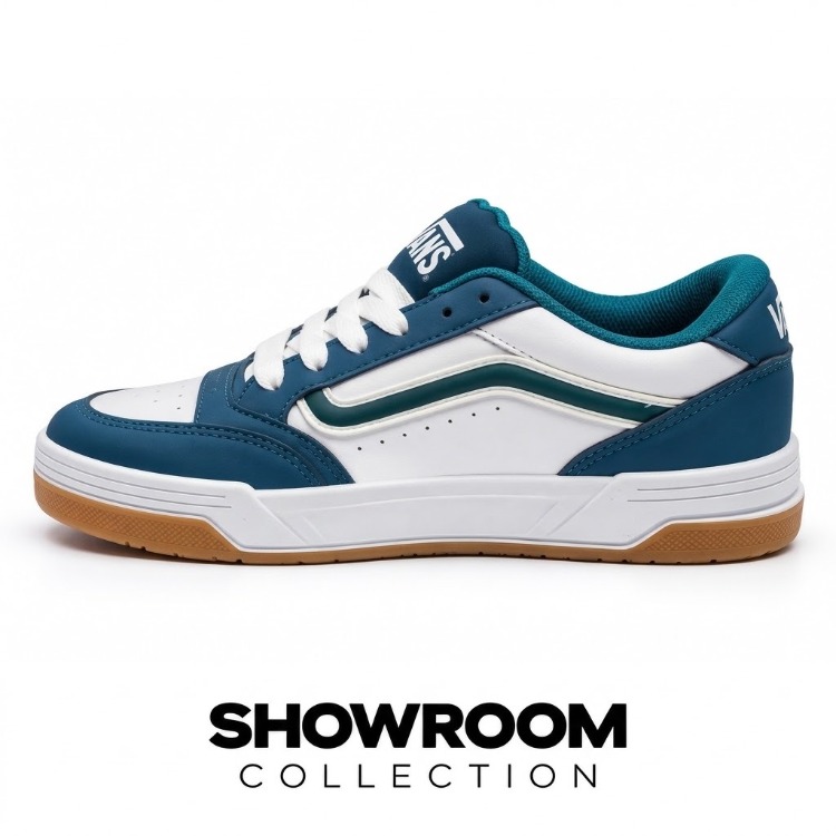 Vans Hylane Unisex Skate Shoes - Blue / White / Gum