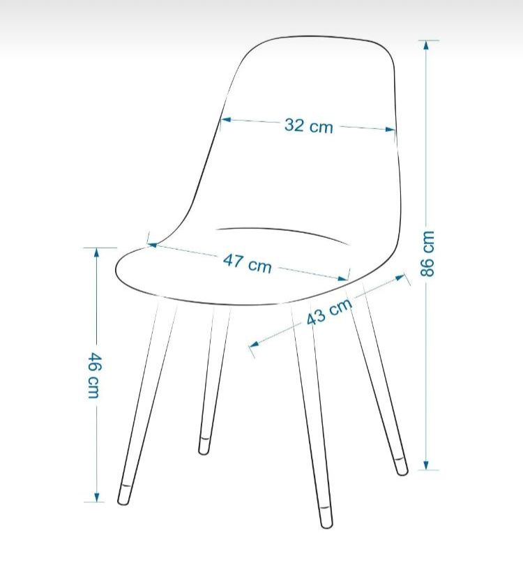 Ahşap Ayaklı Mutfak-Salon Sandalyesi Siyah Deri Oturum Şeffaf  Sırt/130 kg Kapasiteli - 2 Adet