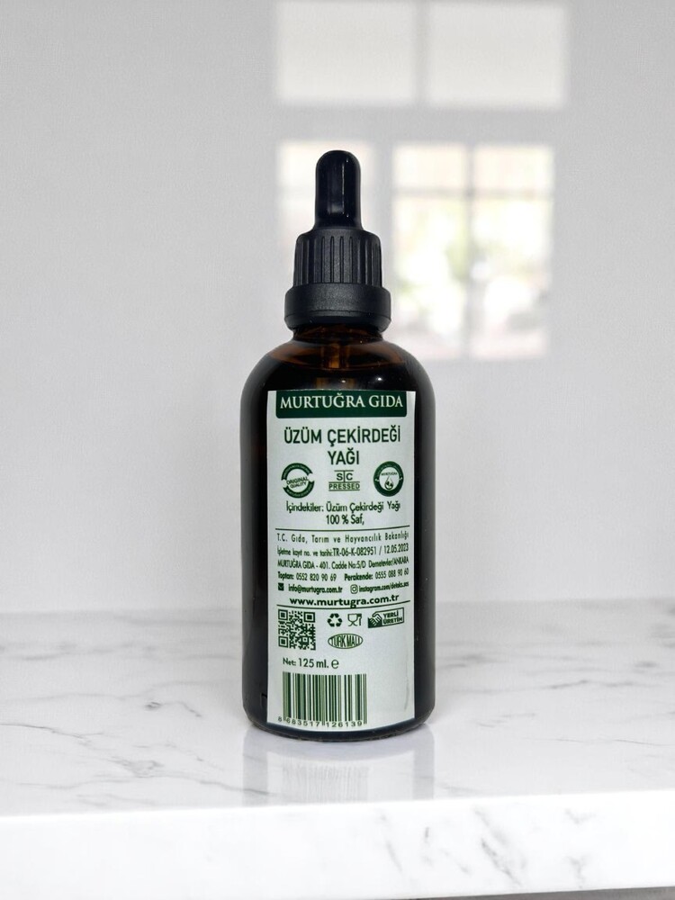 Üzüm Çekirdeği Yağı – 125ml.