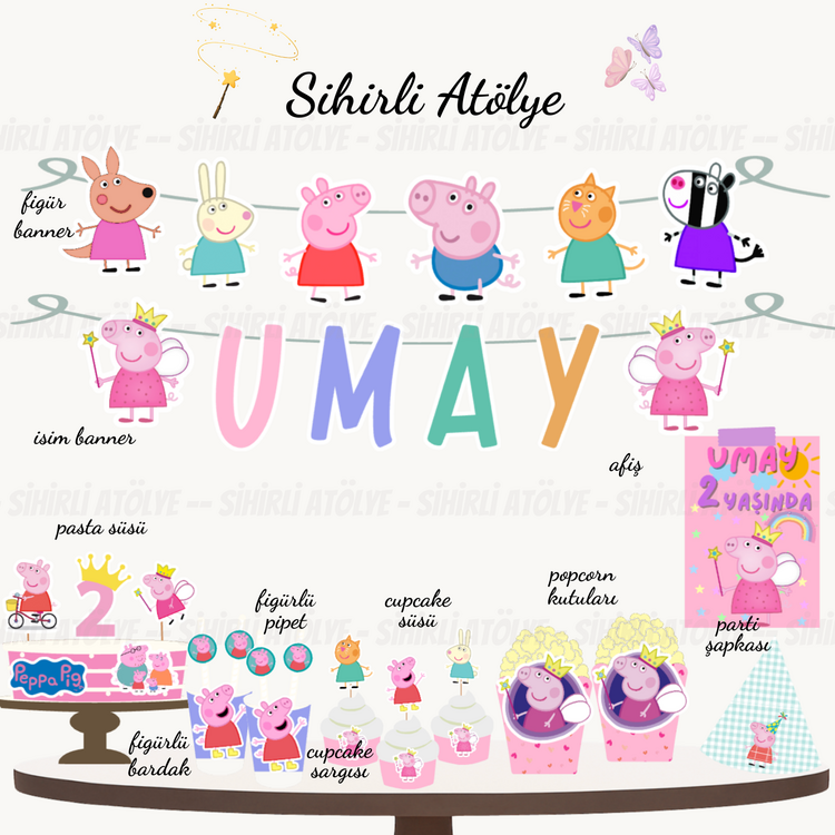 Peppa Pig Parti Seti