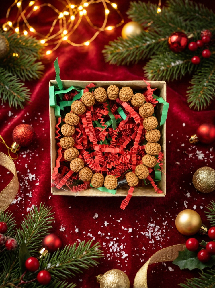 Rudraksha (Radruska) Tohumu Bileklik 