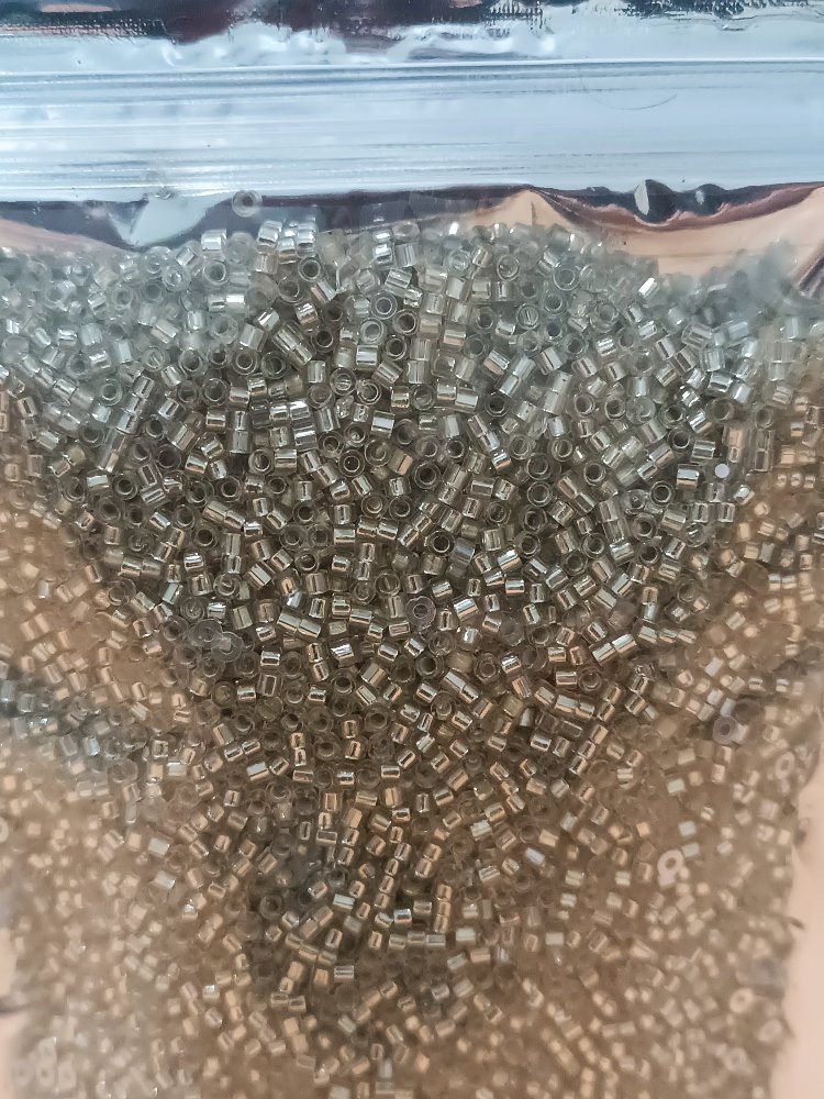200gr Gümüş Cam Boncuk 2.1mm