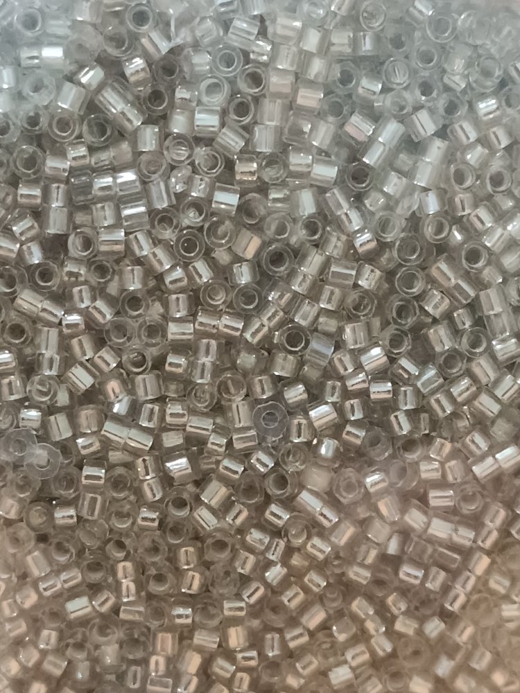 200gr Gümüş Cam Boncuk 2.1mm