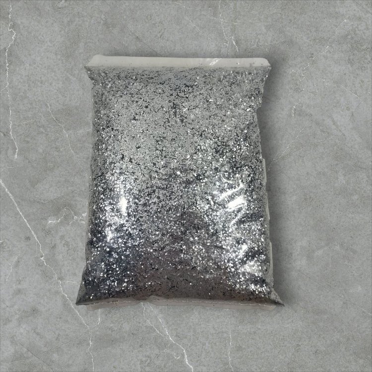 Isı ile yapışan Gümüş Glitter 8 kg