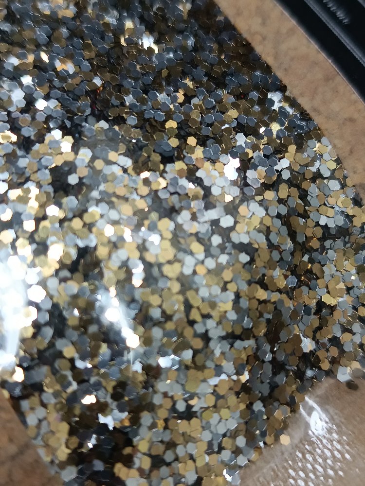 Gold/Silver Chunky Glitter