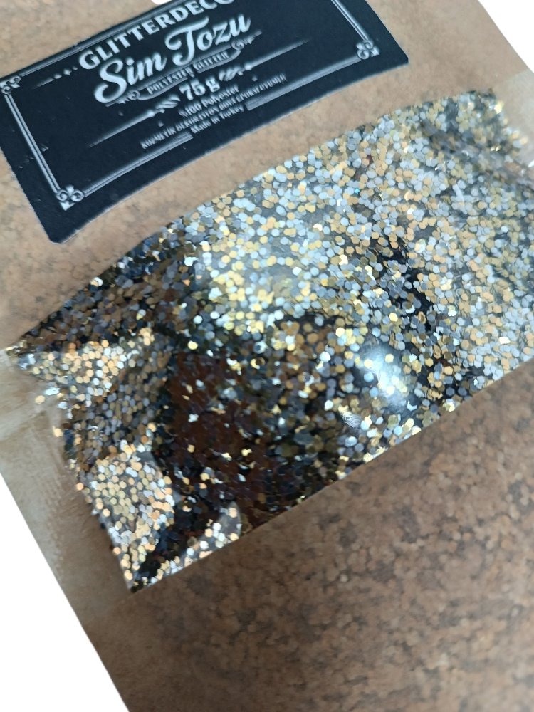 Gold/Silver Chunky Glitter