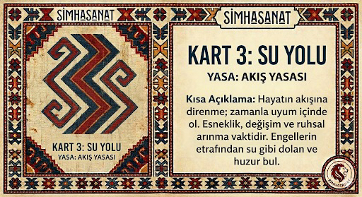 Töre Yazıtları: Anadolu Bilgeliği & Kilim Motifleri Rehber Kart Seti