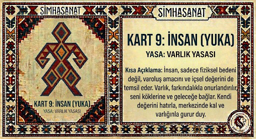 Töre Yazıtları: Anadolu Bilgeliği & Kilim Motifleri Rehber Kart Seti