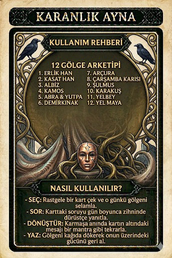 Karanlık Ayna :Gölge Arketipler