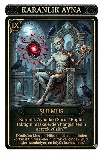Karanlık Ayna :Gölge Arketipler