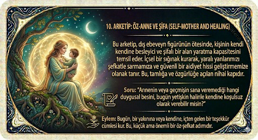 Anne Arketipleri & Duygusal Kordonlar: 10 Kartlık Şifa Seti