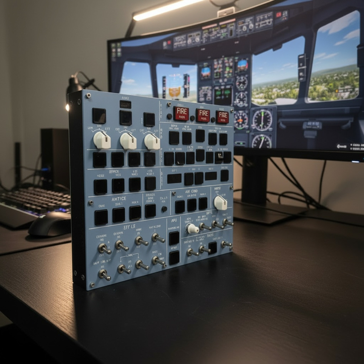 CFT A320 Custom Overhead Panel