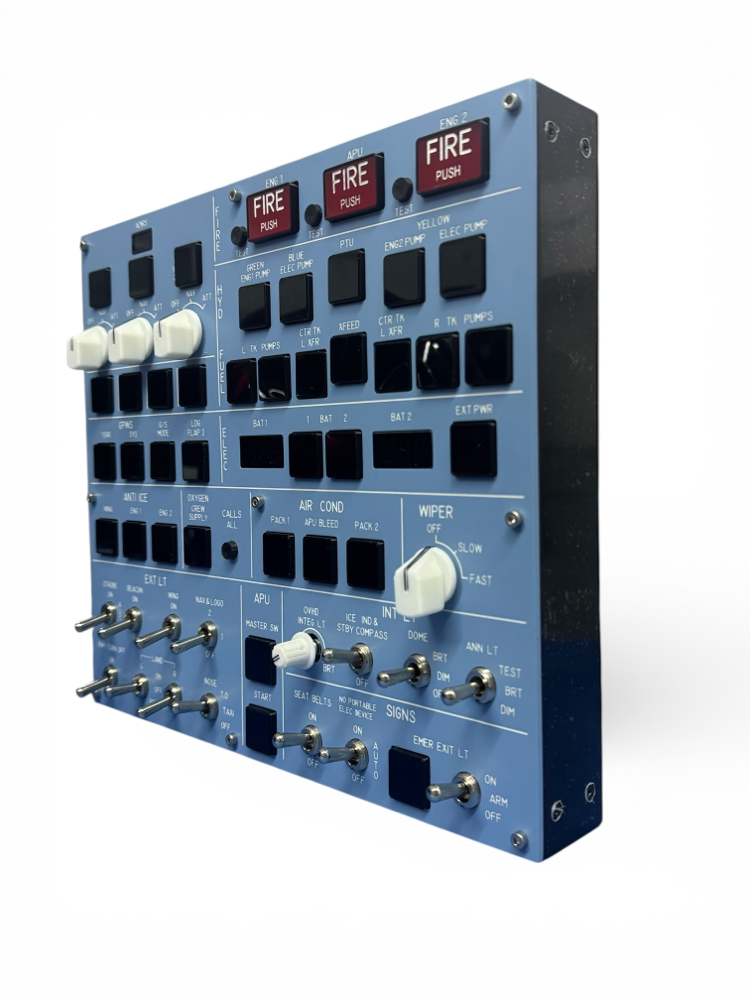 CFT A320 Custom Overhead Panel