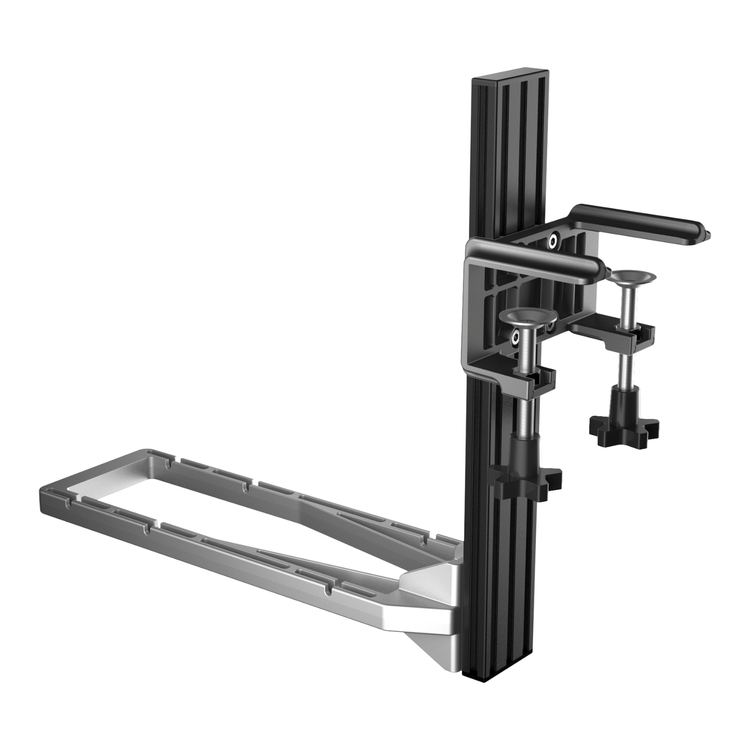 WinCtrl Throttle Desk Mount5 with Profile Bar 1 Masa Montaj Aparatı