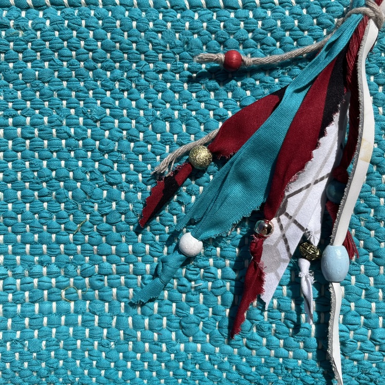 Diğer renkleri görmek için tıklayın. Elde Çul/Çaput Dokuma Çanta (Hand-woven Rag Clutch)
