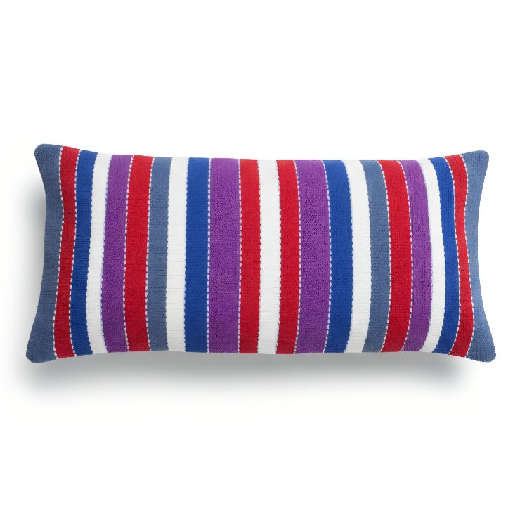 Diğer renkler için tıklayın. El Dokuma Pamuk Kırlent Kılıf (Hand-woven Cotton Pillow Cover)