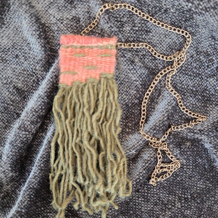 Çizgili kolye - Striped necklace