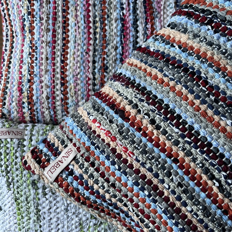 Çul-Çaput Kırlent Kılıfı (Rag Throw Pillow Cover)