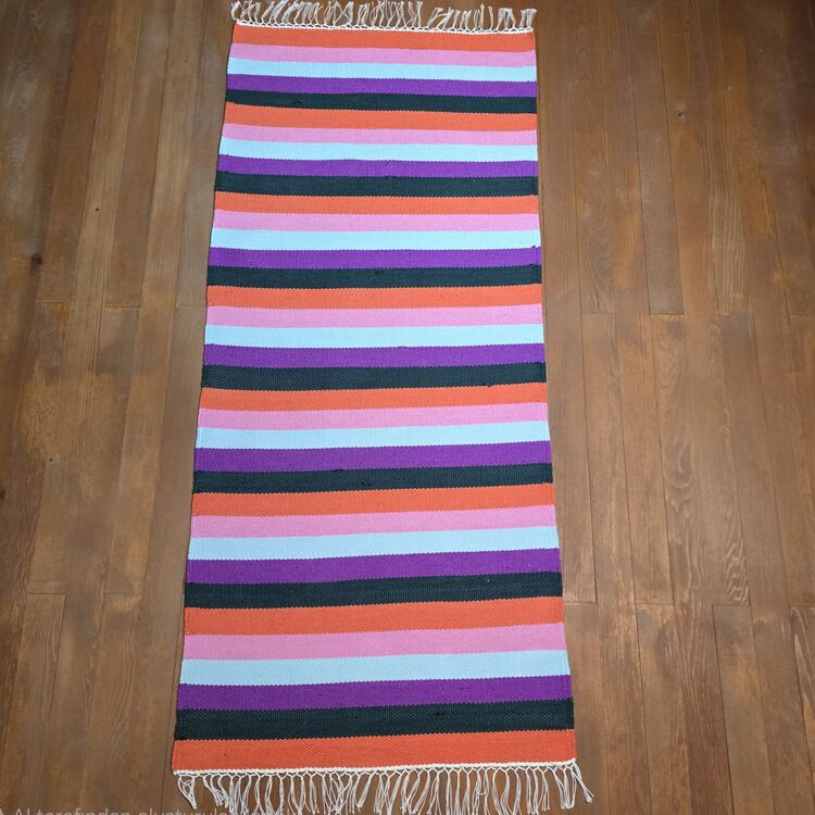 20 El Dokuma Pamuk Kilim (Hand-woven Cotton Kilim Rug)