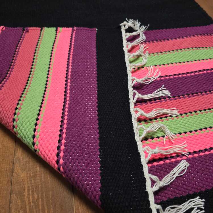 19 El Dokuma Pamuk Kilim (Hand-woven Cotton Kilim Rug)