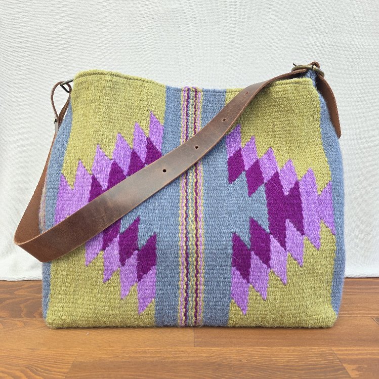 +9 renk. Hatti el dokuma yün çanta- Handwoven wool bag