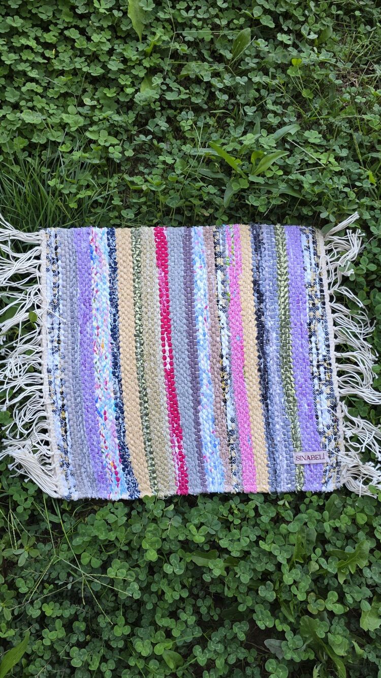 Çul-Çaput Kırlent Kılıfı (Rag Throw Pillow Cover)