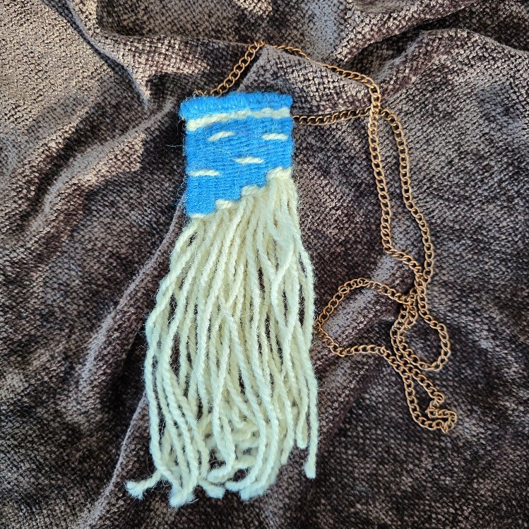 Çizgili kolye - Striped necklace
