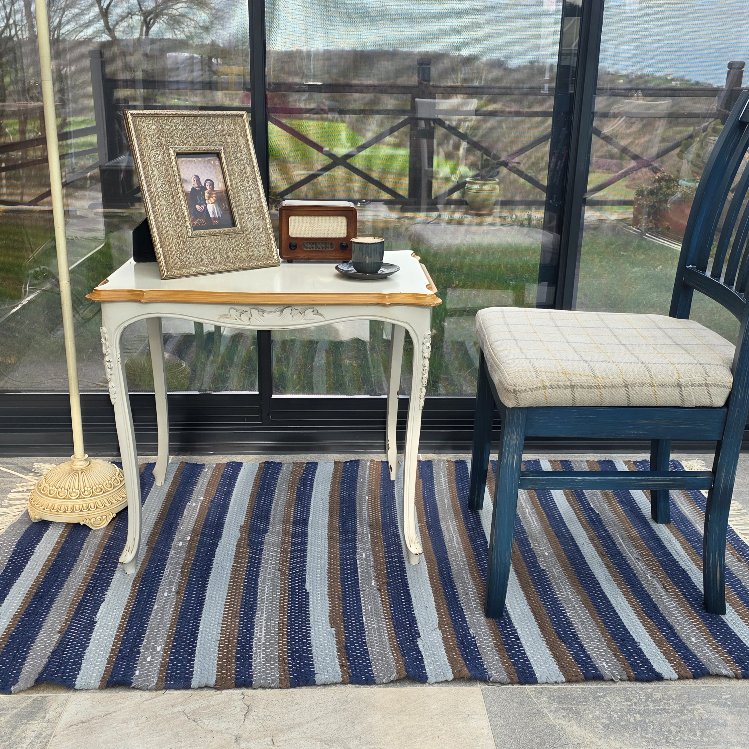 10 El Dokuma Çul-Çaput Kilim (Hand-woven Rag Kilim Rug)