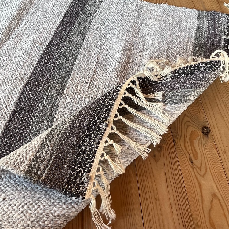 01 El Dokuma Çul-Çaput Kilim (Hand-woven Rag Kilim Rug) - HÇA0010