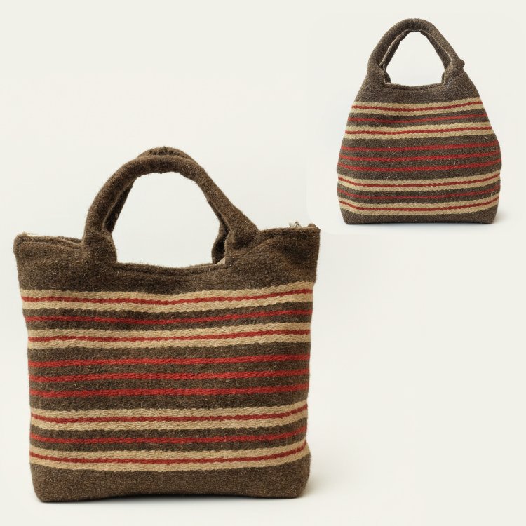 Diğer renkleri görmek için tıklayın. İlkay el dokuma yün çanta- Handwoven wool bag