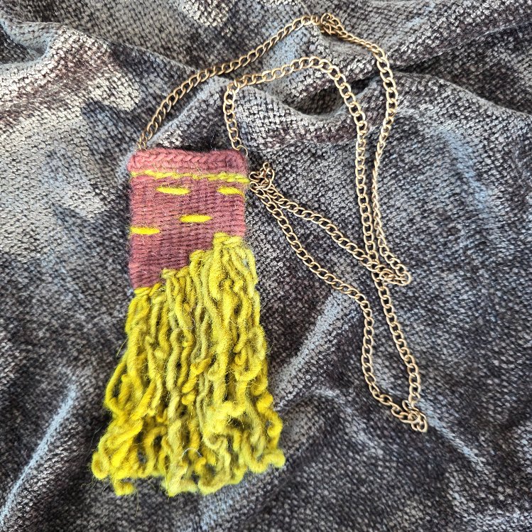 Çizgili kolye - Striped necklace