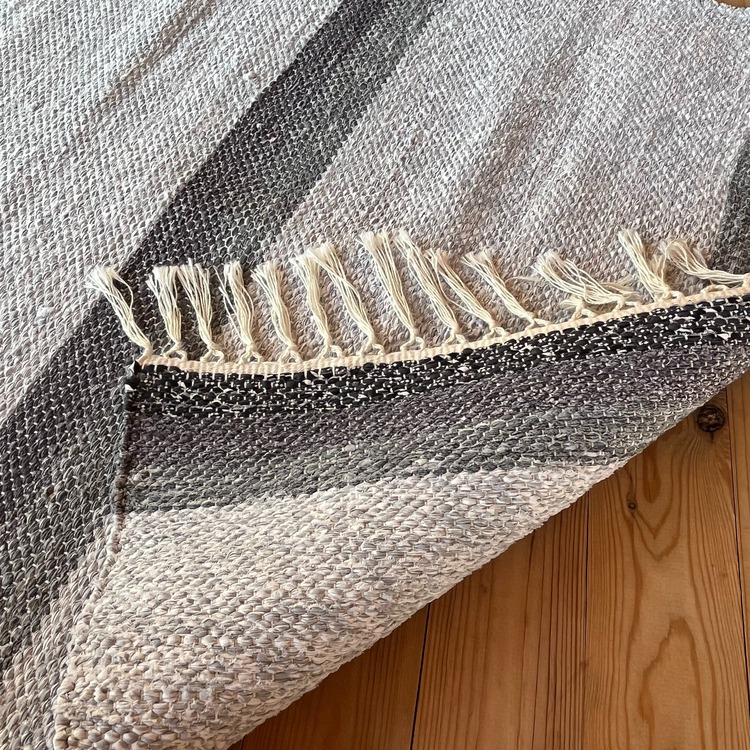 01 El Dokuma Çul-Çaput Kilim (Hand-woven Rag Kilim Rug) - HÇA0010