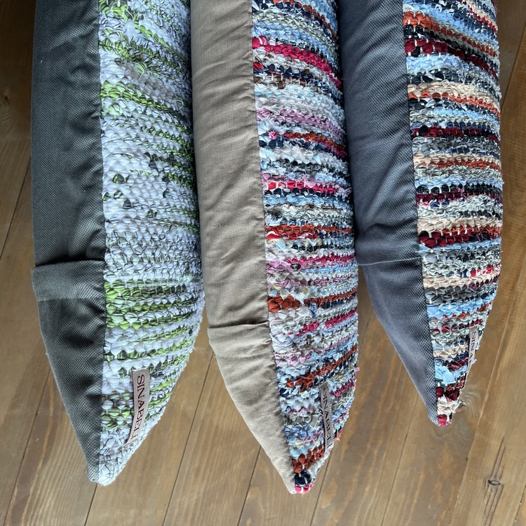 Çul-Çaput Kırlent Kılıfı (Rag Throw Pillow Cover)